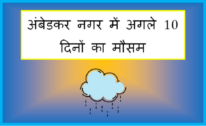 ambedkar nagar mausam