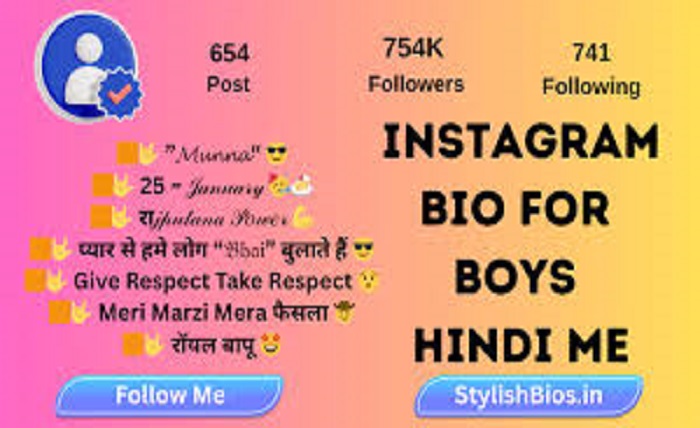 instagram bio for boys hindi