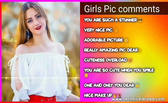 comment for girls pic