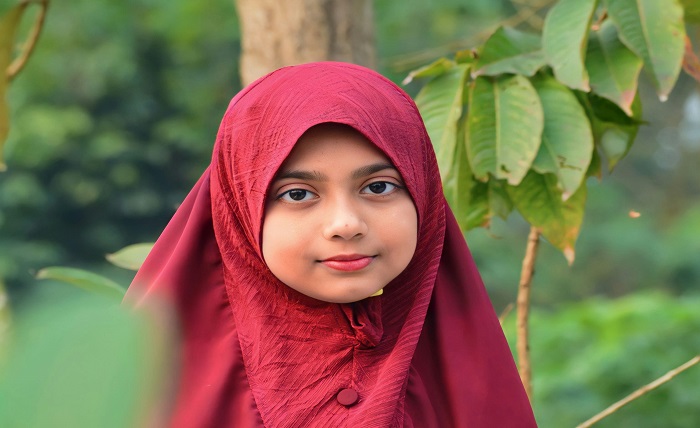 মেয়েদের বোরকা পরা পিক